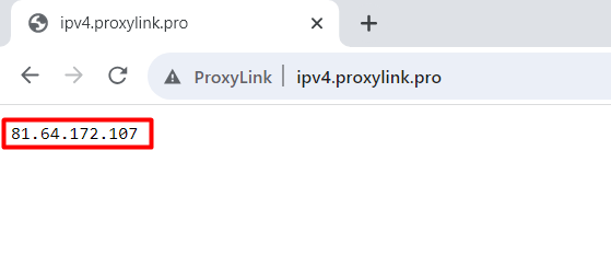 proxy successfully configured